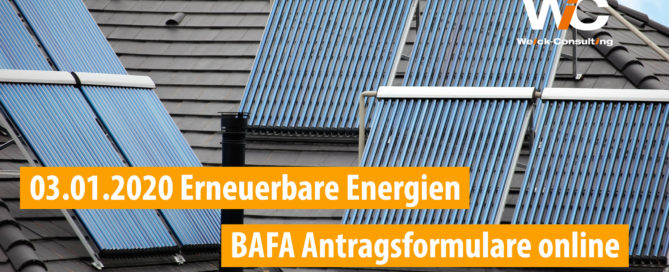 Solarthermie als Beispiel für Gewinnung eneuerbarer Energien zum Heizen gefördert vom BAFA