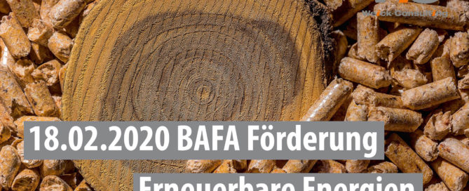 Holzpellets BAFA Förderprogramm erneuerbare Energie