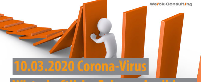Dominoeffekt - Corona wirtschaftliche Folgen abmildern